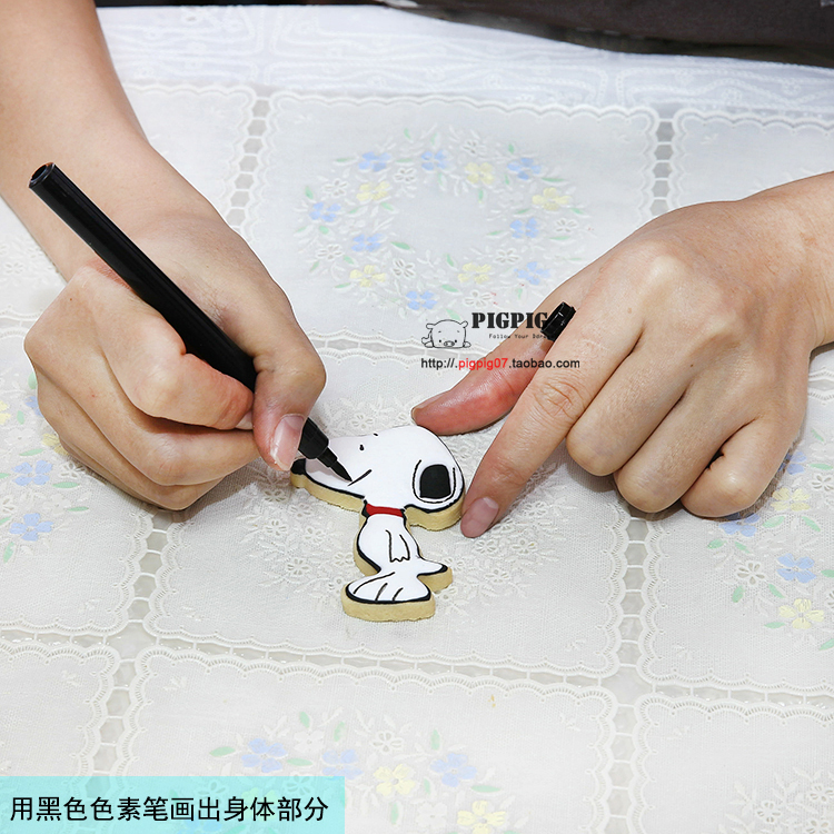 熱銷美國Americolor食用黑色色素筆翻糖蛋糕糖霜餅乾1支 烘焙工具