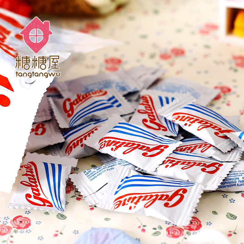義大利進口 Galatine佳樂定牛奶片原味100g