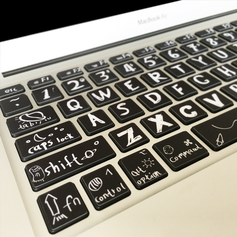 【Macbook】特色鍵盤貼膜