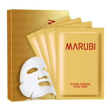 丸美（MARUBI）彈力蛋白精華面膜（4片每盒）