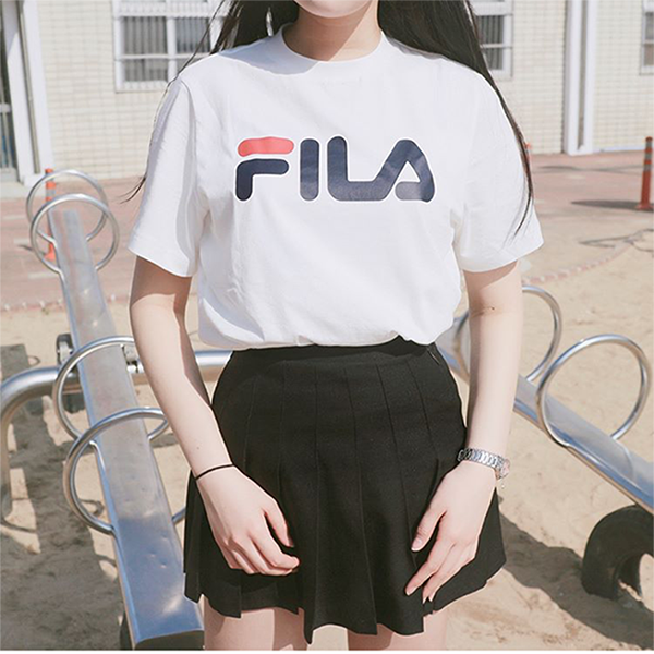 ulzzang短袖白t恤女裝2018新款韓版BF寬鬆學生上衣ins半袖情侶夏