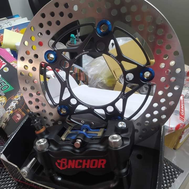 【ANCHOR】銨科官方商城 ANC-51 超跑 流線 大輻射 對四卡鉗 活塞 卡鉗 輻射卡鉗 ANC51